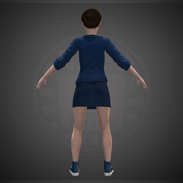 Character people human 3D model - TurboSquid 1682211