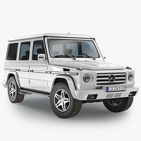 Mercedes-Benz Gelandewagen G-class White