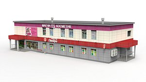 Supermarket 3D model