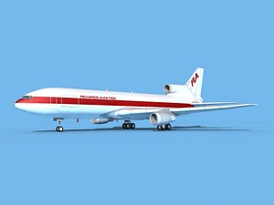 lockheed l-1011-10 3D model