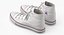 Basketball Leather Shoes White