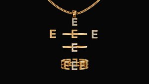 letter e set