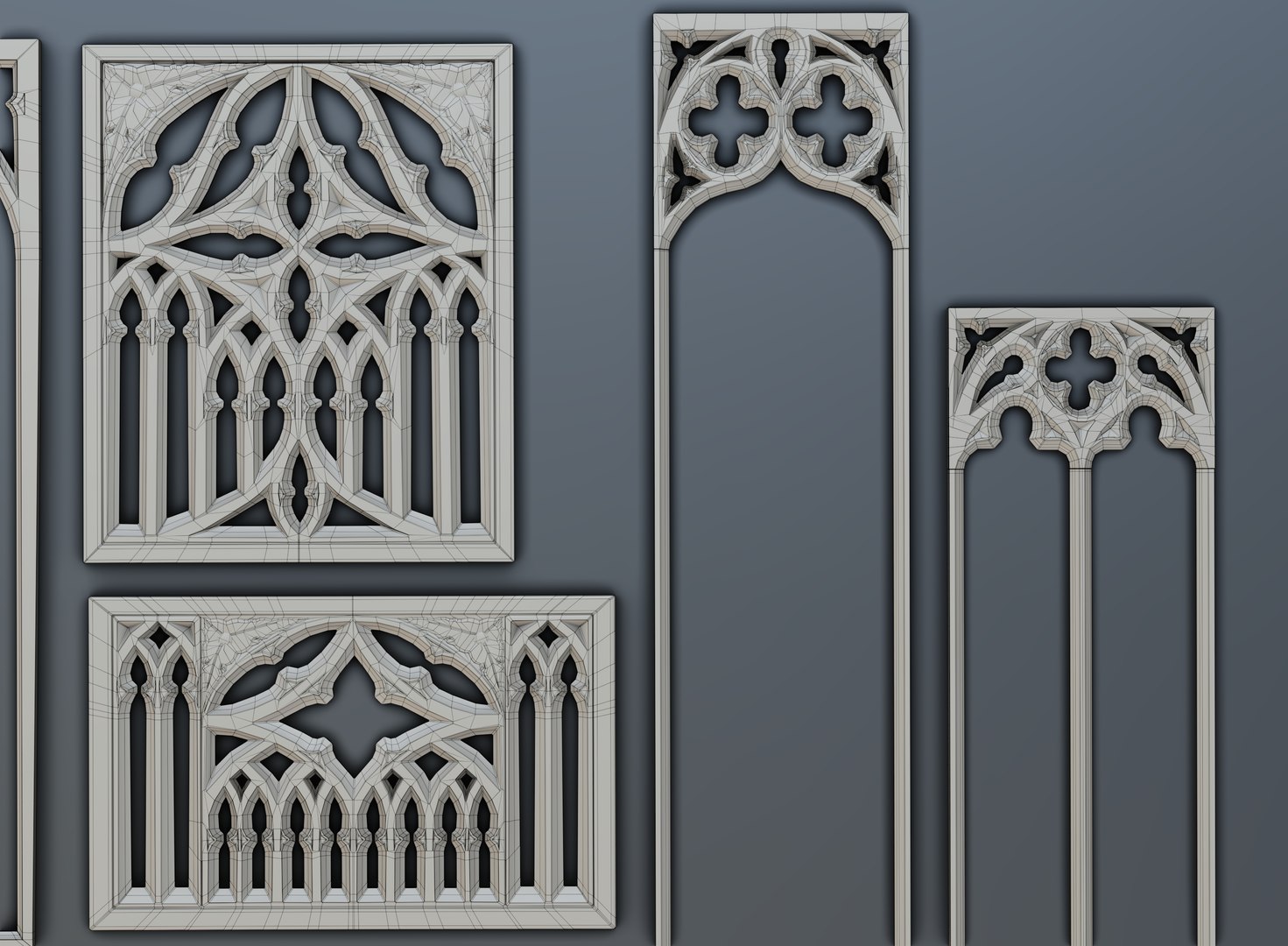Elements Gothic 3D - TurboSquid 1490061