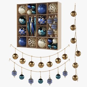 Christmas Ornament Set 02 model