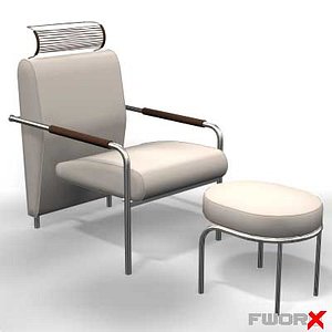 3dsmax armchair chair