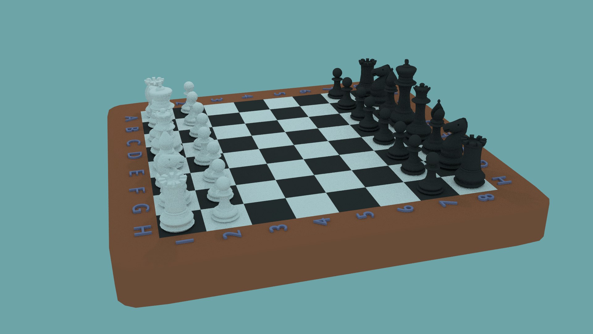 3D Model Chess - TurboSquid 1173942