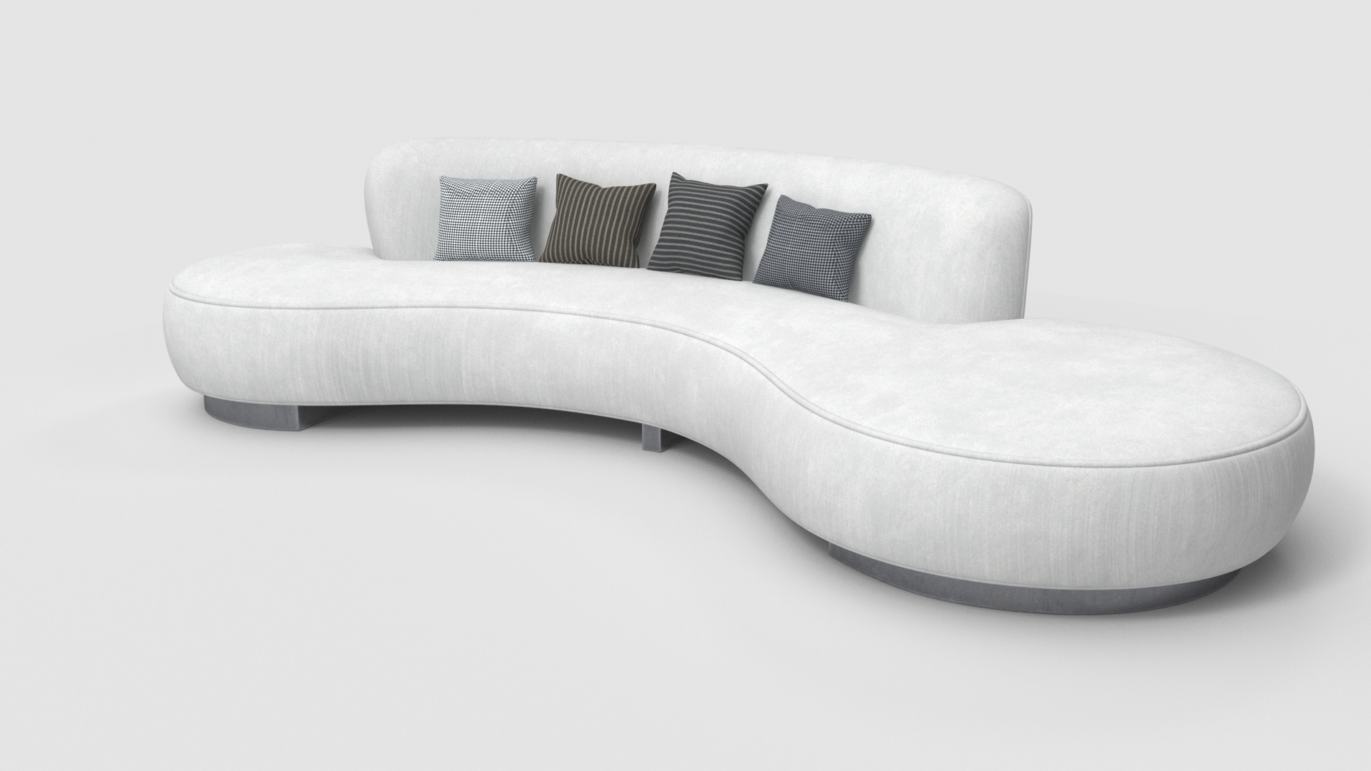 White Seating Collection - PBR 3D - TurboSquid 2155583