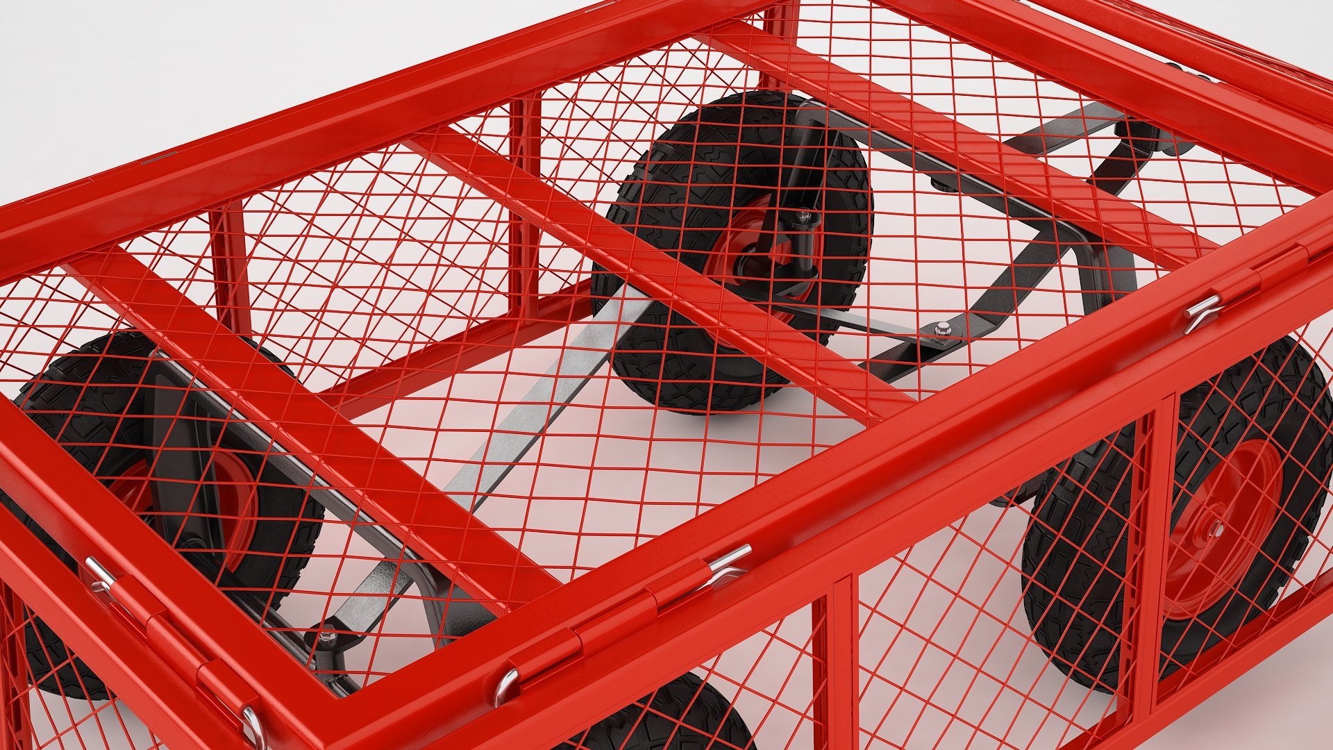 Garden Trolley Open 03 3D Model - TurboSquid 2230439