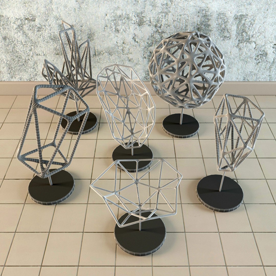 3d Frame Decor Model