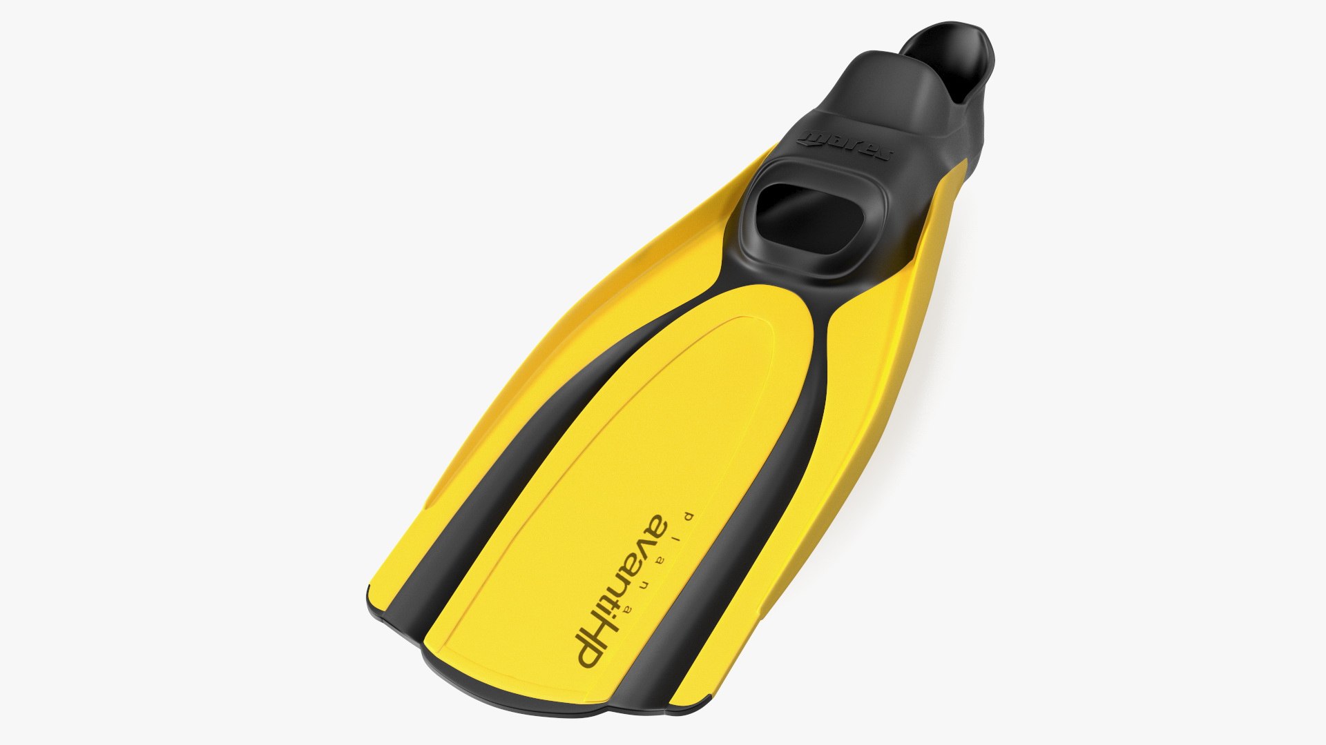 Swim Fins Collection 3D model preview