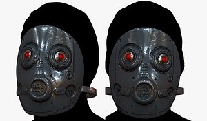 3D model gas mask