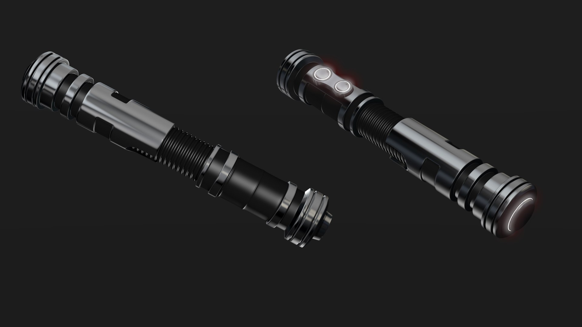 Dark Lightsaber 3d Obj