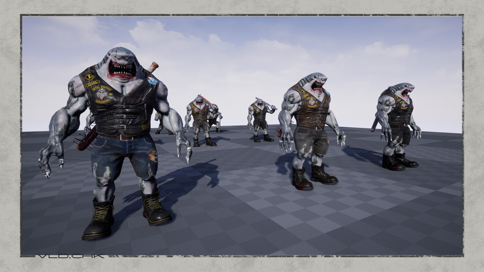 SharkBiker 3D Model - TurboSquid 1869259