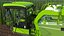 Rigged Grape Harvester with Vineyard Collection