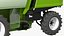 Rigged Grape Harvester with Vineyard Collection