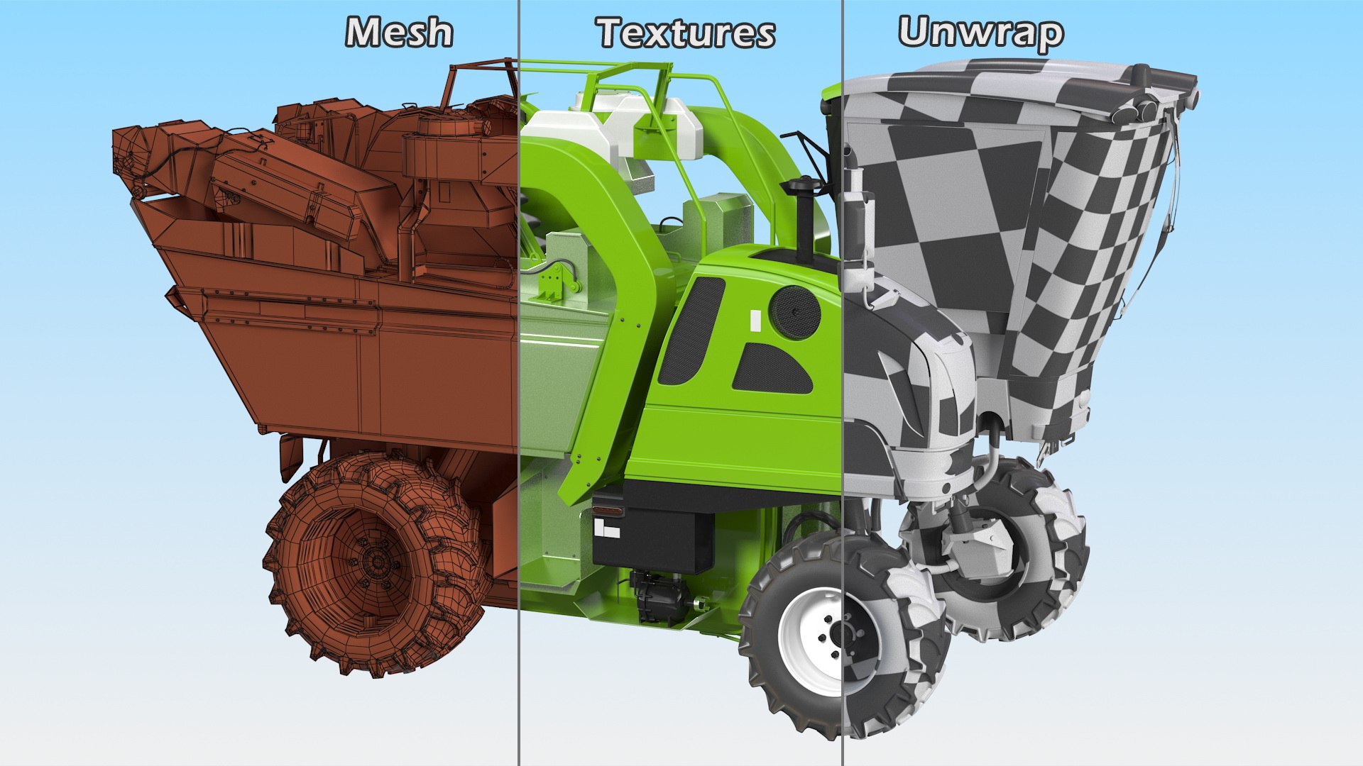 Rigged Grape Harvester with Vineyard Collection 3D model https://p.turbosquid.com/ts-thumb/6Z/RVIkdA/Gv/riggedgrapeharvesterwithvineyardcollection3dmodel012/jpg/1642593963/1920x1080/fit_q87/3a44572129c1fb7a41d8181bd0db52bc045f93f0/riggedgrapeharvesterwithvineyardcollection3dmodel012.jpg