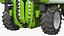 Rigged Grape Harvester with Vineyard Collection