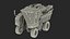 Rigged Grape Harvester with Vineyard Collection