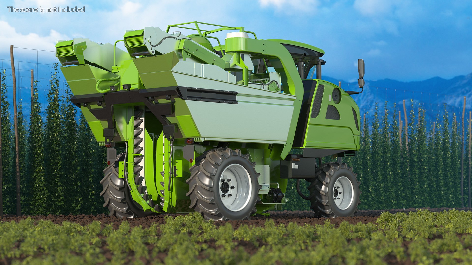 Rigged Grape Harvester with Vineyard Collection 3D model https://p.turbosquid.com/ts-thumb/6Z/RVIkdA/kA/riggedgrapeharvesterwithvineyardcollection3dmodel005/jpg/1642593941/1920x1080/fit_q87/89f25634fb6ec5889ae00bee2180019ce9723d4d/riggedgrapeharvesterwithvineyardcollection3dmodel005.jpg