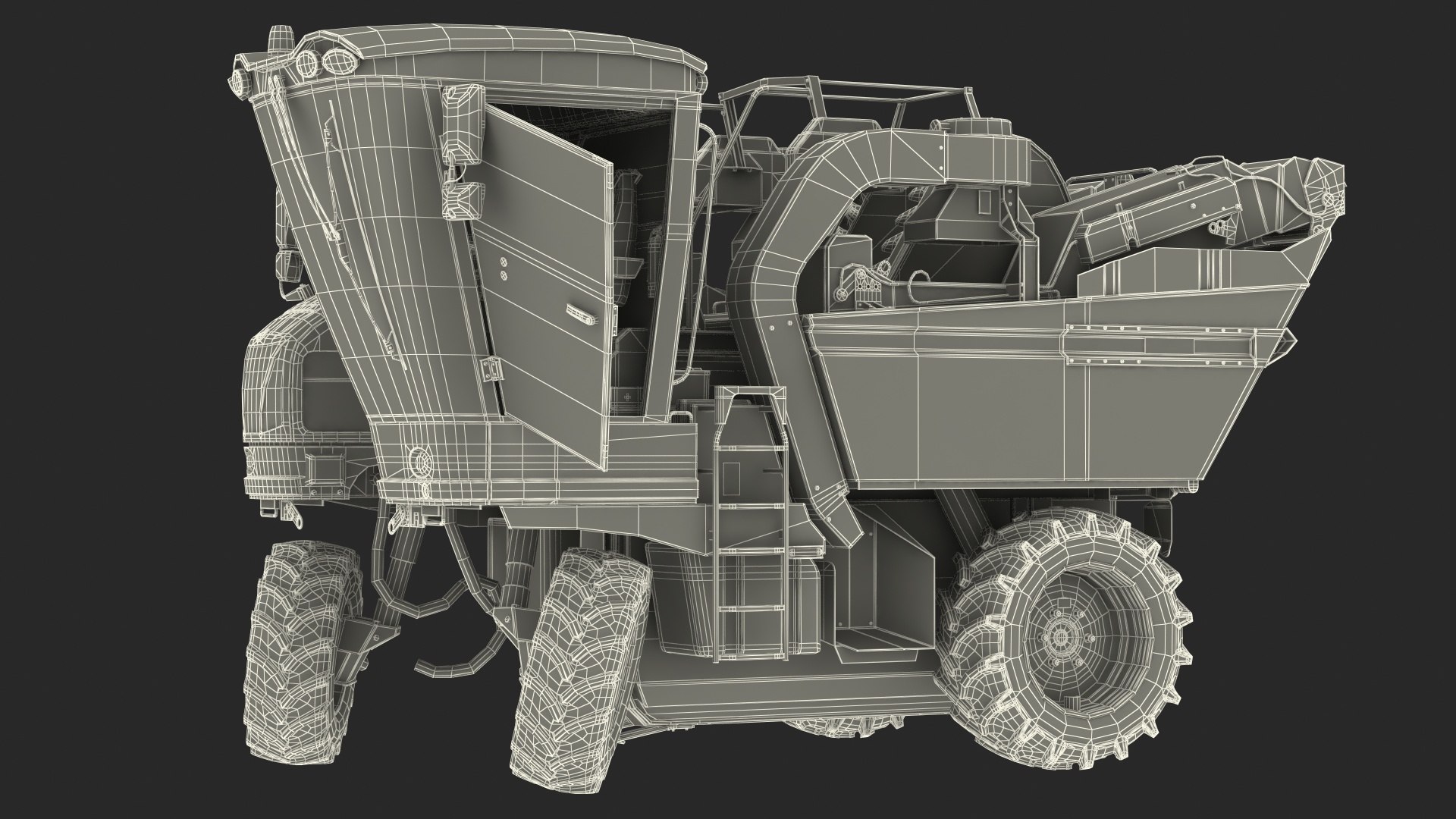 Rigged Grape Harvester with Vineyard Collection 3D model https://p.turbosquid.com/ts-thumb/6Z/RVIkdA/tZ/riggedgrapeharvesterwithvineyardcollection3dmodel027/jpg/1642594007/1920x1080/fit_q87/b14ae6c9fb4363aab240e62af6fd2acd95234b15/riggedgrapeharvesterwithvineyardcollection3dmodel027.jpg