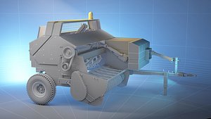agrit&uuml;rk machine 3d model
