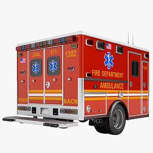 Ambulance Car Cabin 03