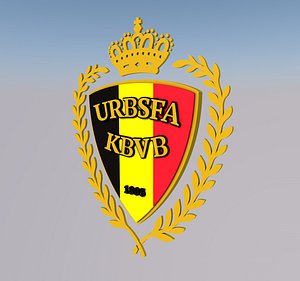 3D belgium team football model