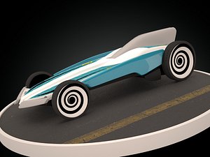 Solar Racing Car Concept Vehicle