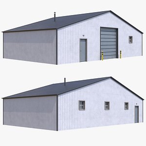 Farm Building 22 PBR 3D model