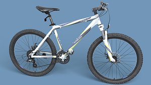 realistic mountain bike 3d max