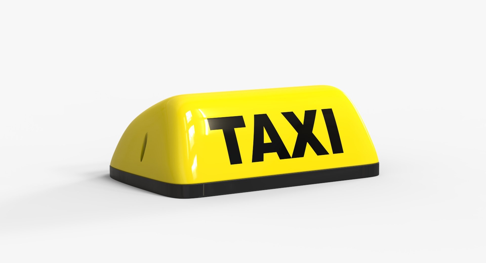 3D Taxi Sign Model - TurboSquid 1385148