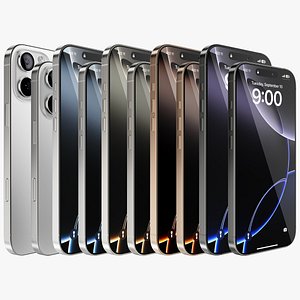 iPhone 16 Pro - Pro Max Collection 3D model