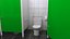 Baño Público - Verde