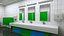 Baño Público - Verde