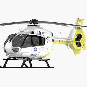 Eurocopter EC-135 SAMU France L1954 model