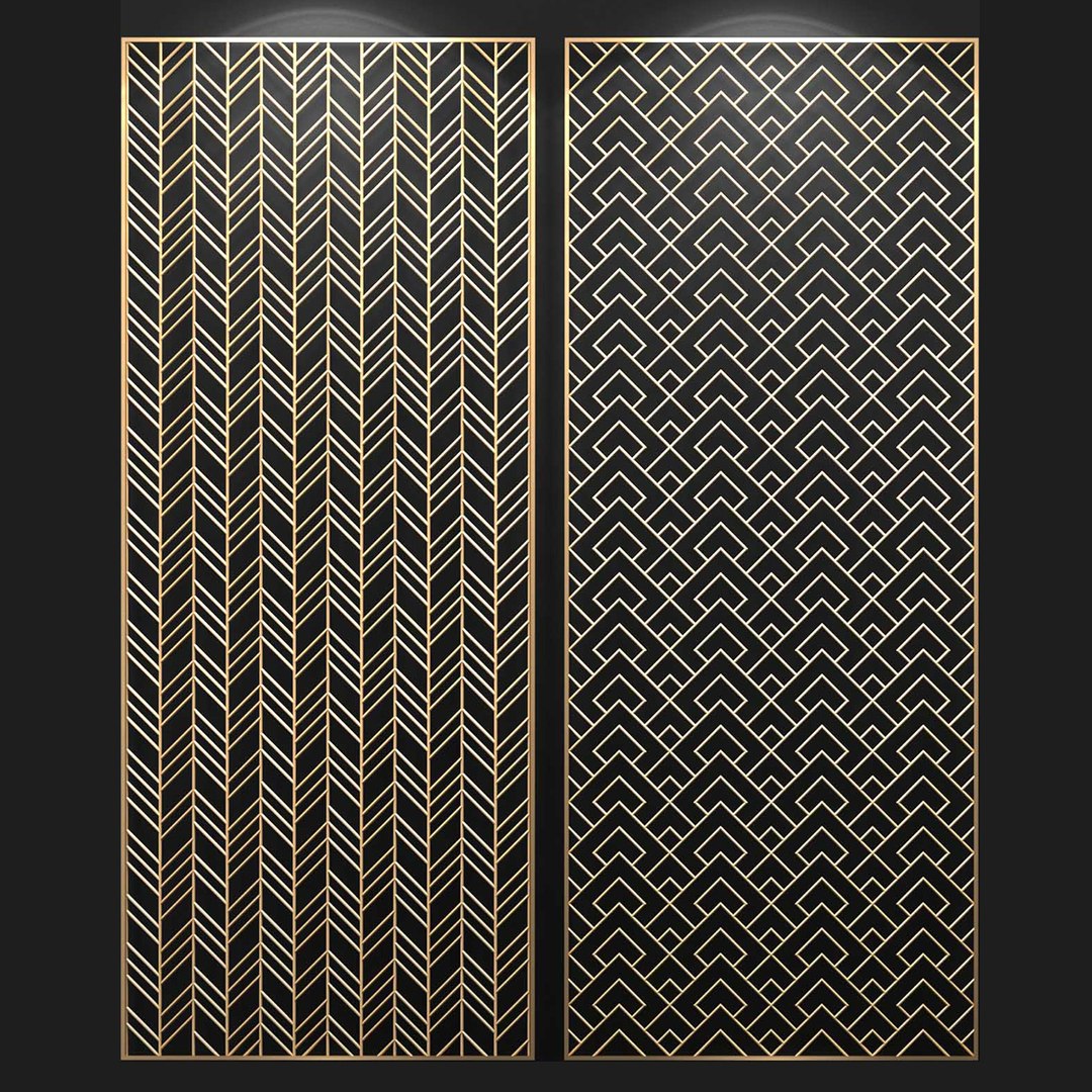 Decorative Partitions Patterns 3D - TurboSquid 1351957
