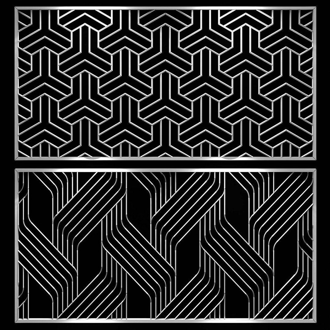 Decorative Partitions Patterns 3D - TurboSquid 1351957