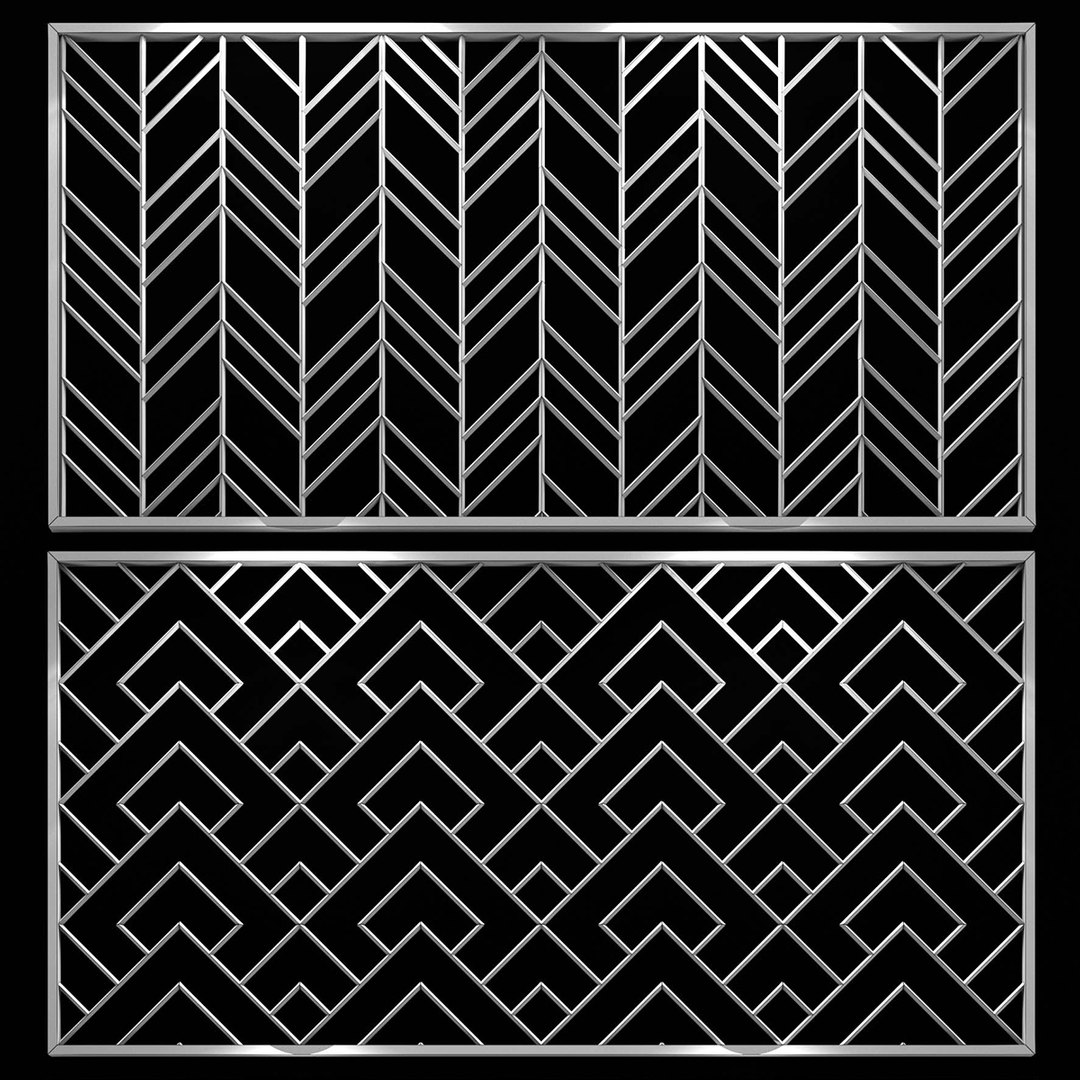 Decorative Partitions Patterns 3D - TurboSquid 1351957