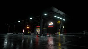Gas station