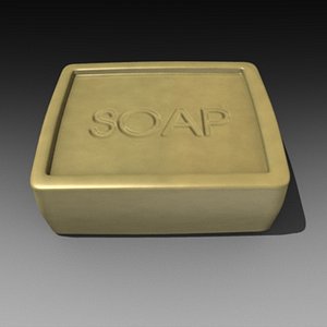 3D chanel fresh bath soap model - TurboSquid 1446331