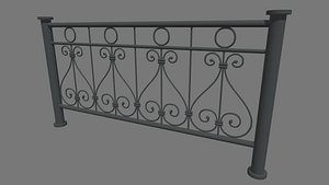 Fence 01 3D