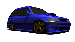 Stylized Subaru Legacy GT