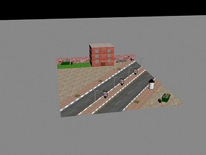 environment games 3d model