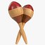 Maracas rumba shakers