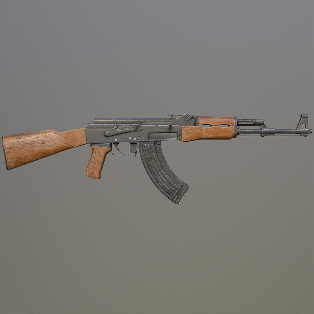 C4d Kalashnikov Ak-47