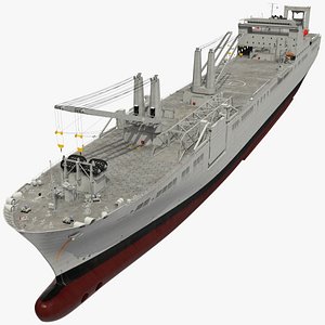 USNS Bob Hope 3D model