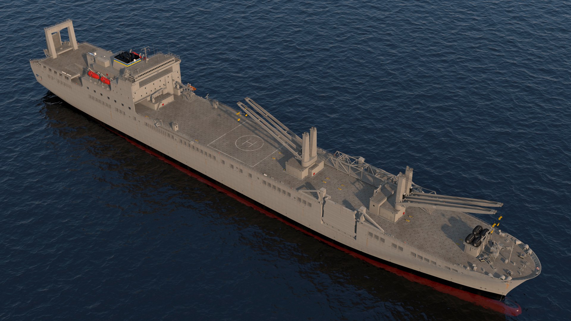 USNS Bob Hope 3D model - TurboSquid 1855185