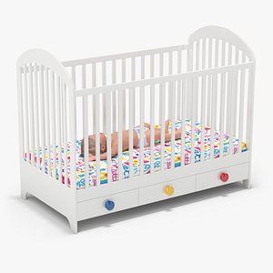 Baby Boy in the Crib