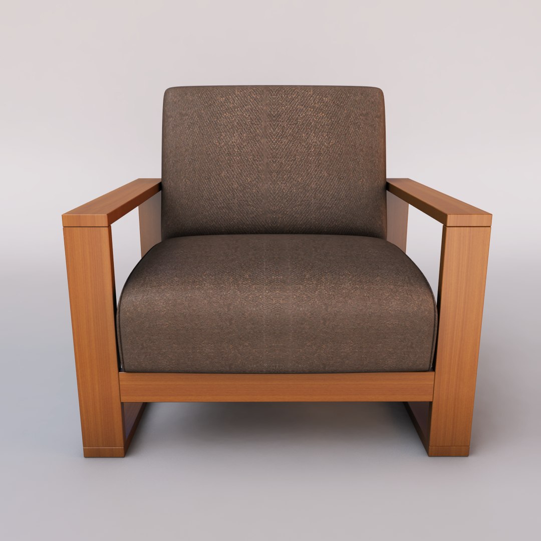 3ds max cube chair design