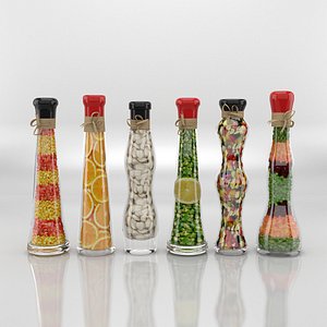 3ds max kitchen pickle bottle